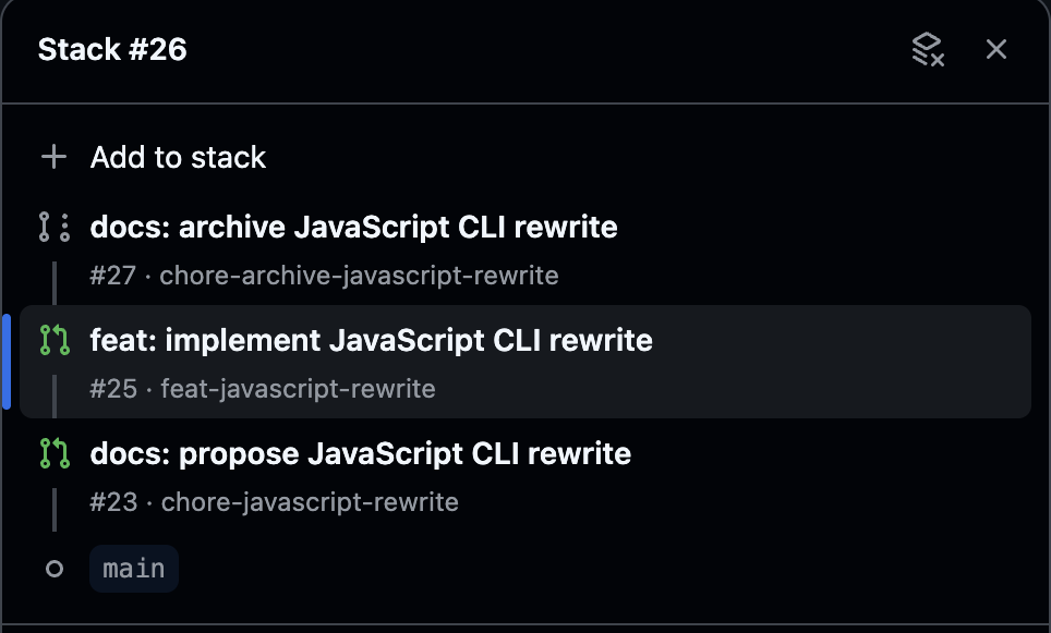 PR Stack