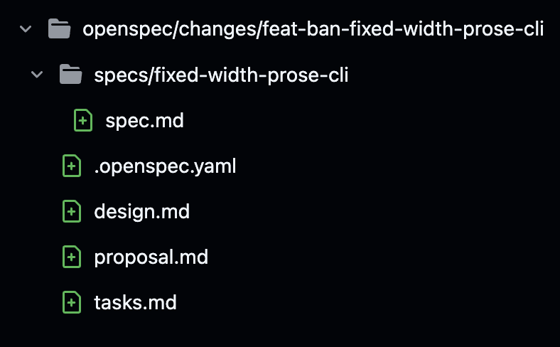 OpenSpec Files